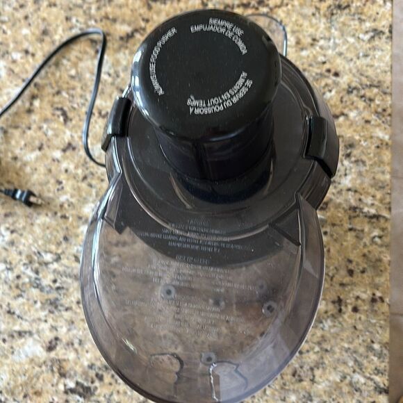 Hamilton Beach Juicer 1 Speed Big Mouth Juice Extractor in Black Stainless Steel - Picture 8 of 8